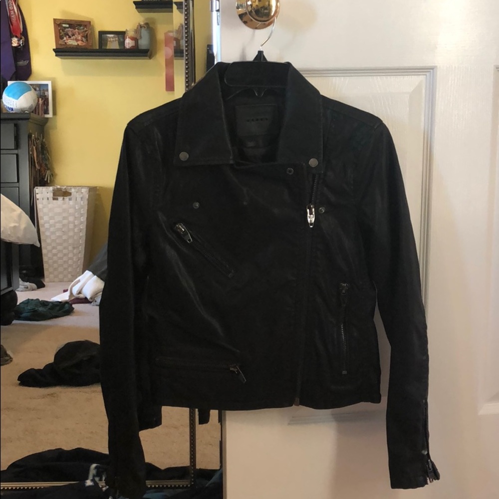 Wicked cute leather jacket!